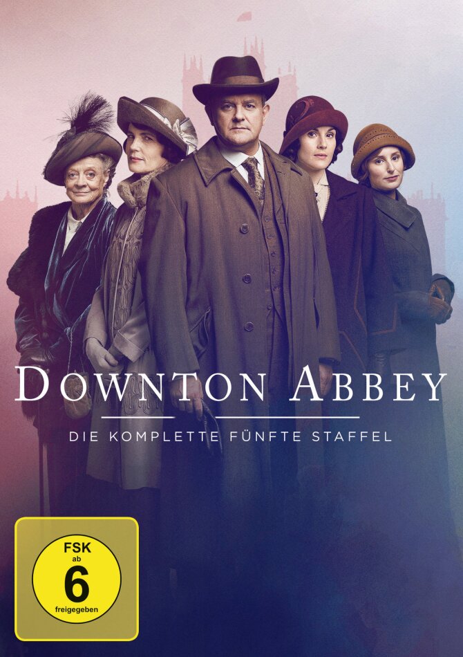 Downton Abbey - Staffel 5 Neuauflage, 4 DVDs