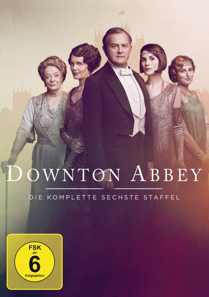 Downton Abbey - Staffel 6 Neuauflage, 4 DVDs