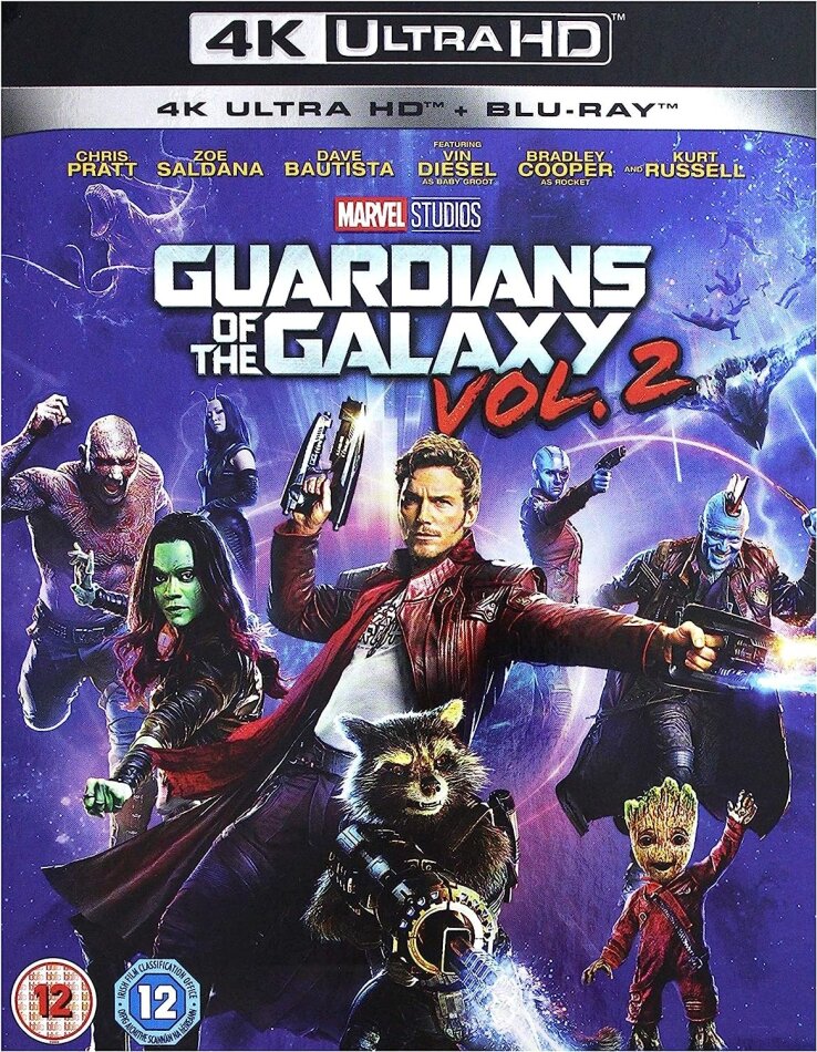 Guardians of the Galaxy Vol. 2 (2017) 4K Ultra HD + Blu-ray