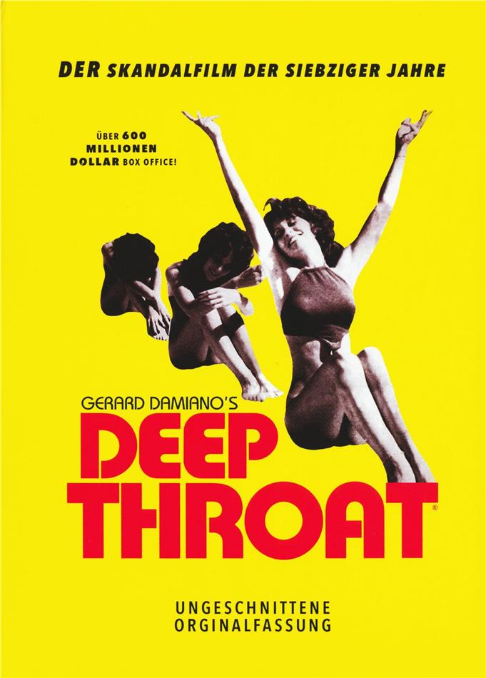 Deep Throat (1972) Limited Edition, Mediabook, Restored, Uncut, Blu-ray + DVD