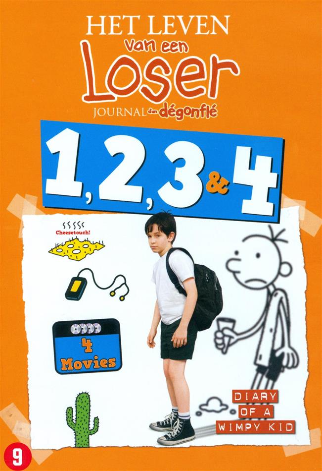 Journal d'un dégonflé 1-4 4 DVDs