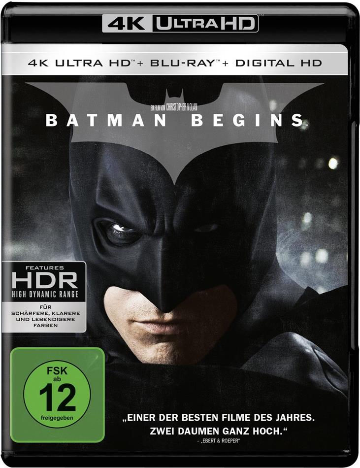 Batman Begins (2005) 4K Ultra HD + Blu-ray