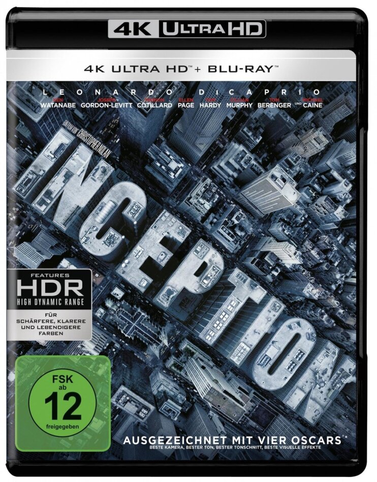 Inception (2010) 4K Ultra HD + Blu-ray