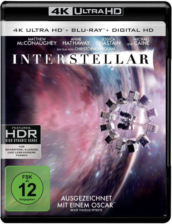 Interstellar (2014) 4K Ultra HD + 2 Blu-rays