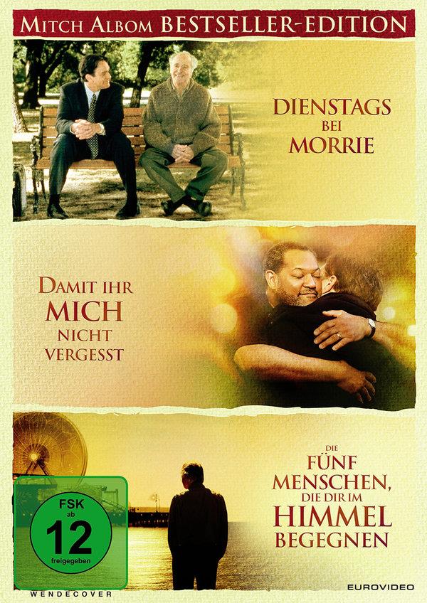 Mitch Albom Bestseller-Edition - Dienstags bei Morrie / Damit ihr mich nicht vergesst / Die fünf Menschen, die dir im Himmel begegnen 3 DVDs