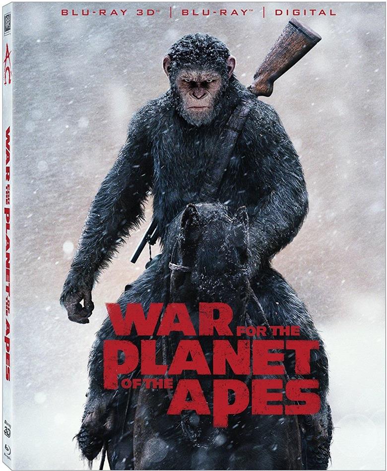 War for the Planet of the Apes (2017) Blu-ray 3D + Blu-ray