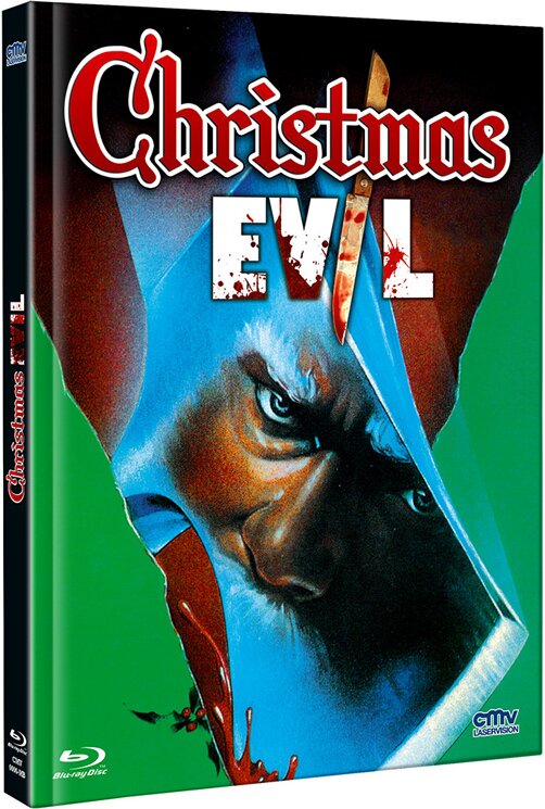 Christmas Evil (1980) Cover A, Limited Edition, Mediabook, Uncut, Blu-ray + DVD