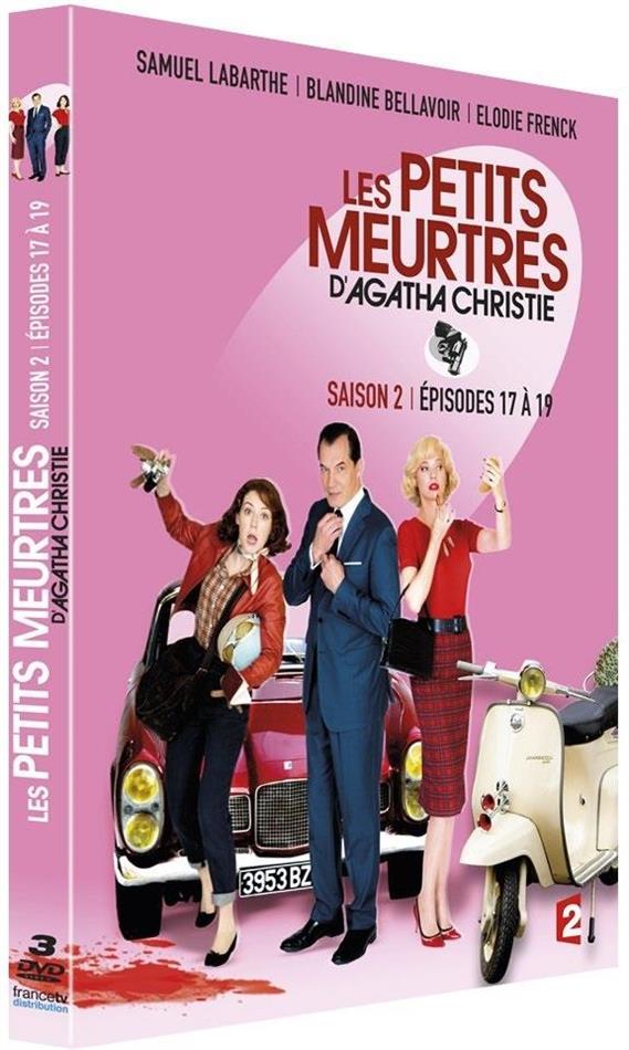 Les petits meurtres d'Agatha Christie - Saison 2 - Épisodes 17 à 19 Digibook, 3 DVDs