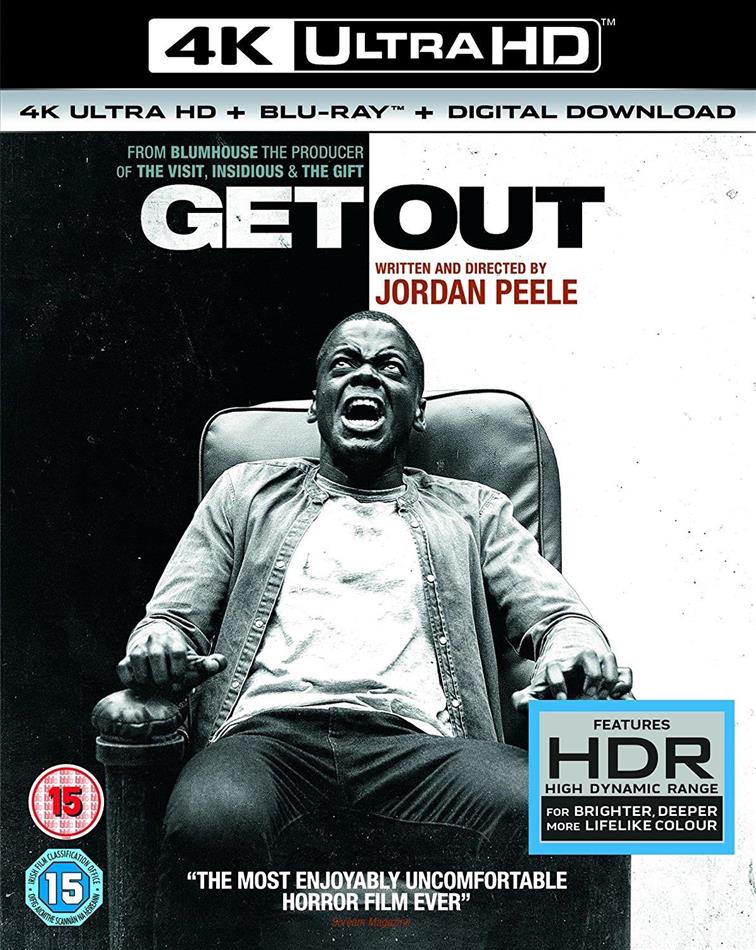 Get Out (2017) 4K Ultra HD + Blu-ray