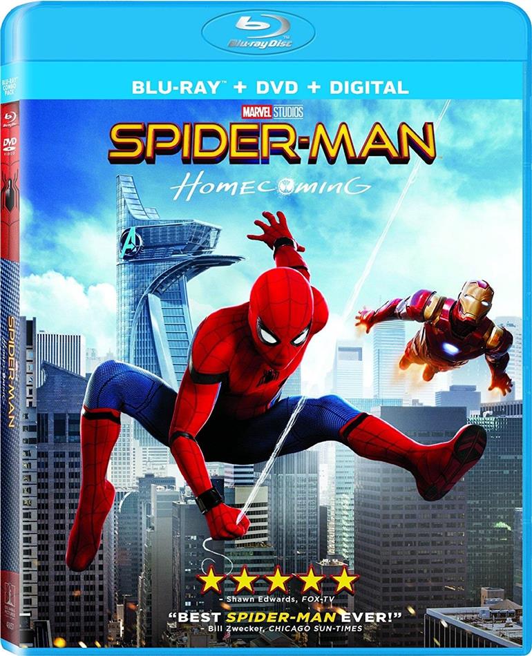 Spider-Man: Homecoming (2017) Blu-ray + DVD