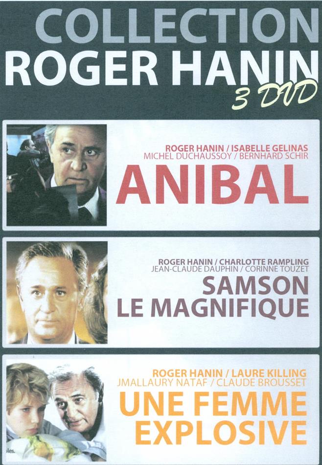 Roger Hanin Collection 3 DVDs