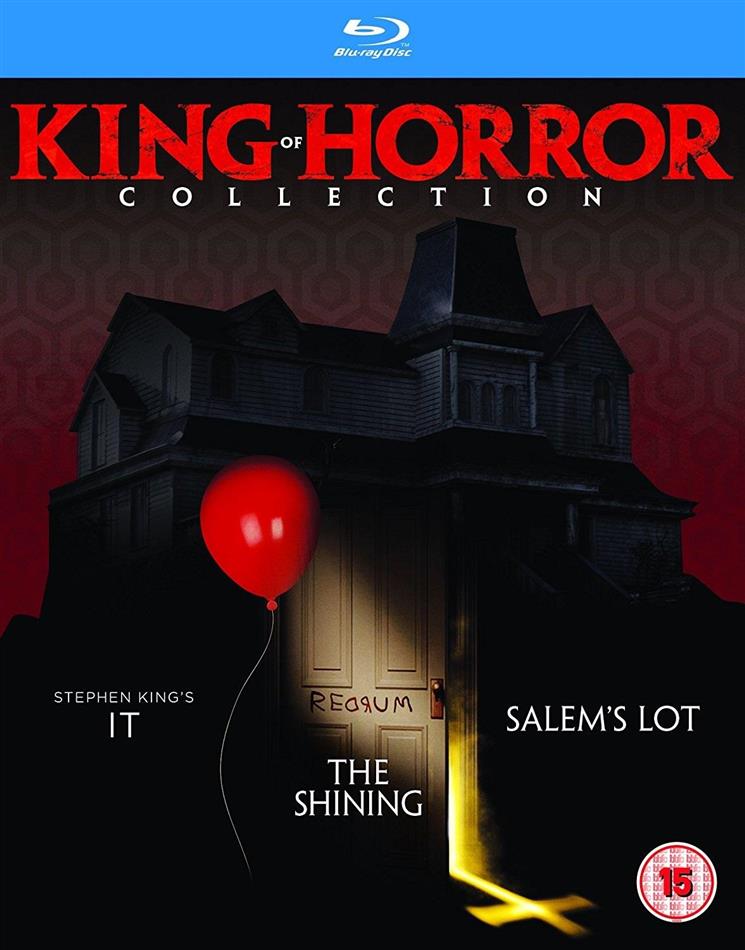 King Of Horror Collection - It (1990) / The Shining (1980) / Salem's Lot (1979) 3 Blu-rays