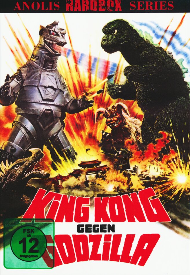 King Kong gegen Godzilla (1974) Anolis Hardbox Series, Kleine Hartbox, Cover A, Limited Edition