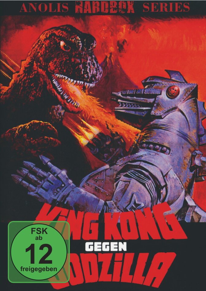 King Kong gegen Godzilla (1974) Anolis Hardbox Series, Kleine Hartbox, Cover B, Limited Edition