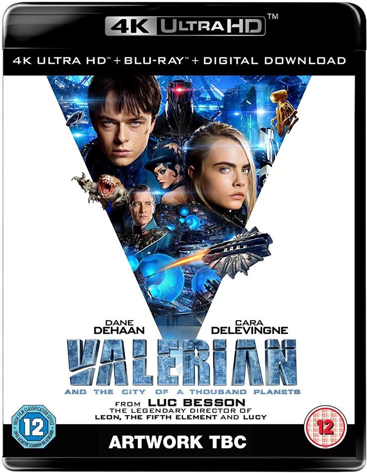 Valerian and the City of A Thousand Planets (2017) 4K Ultra HD + Blu-ray