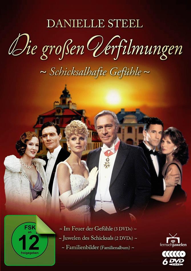 Danielle Steel - Die grossen Verfilmungen - Schicksalhafte Gefühle Fernsehjuwelen, 6 DVDs
