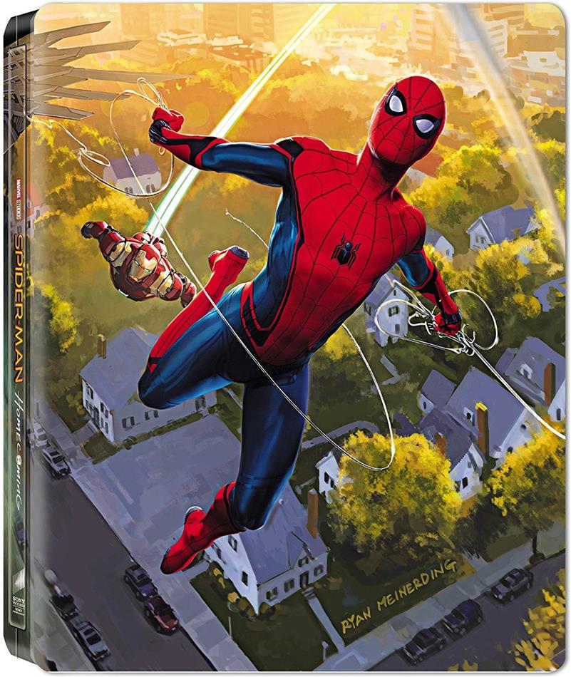 Spider-Man: Homecoming (2017) Édition Limitée, Steelbook, Blu-ray 3D + Blu-ray
