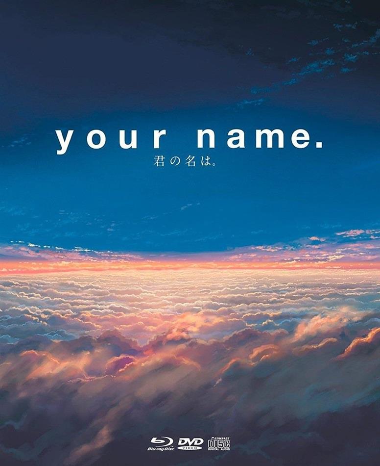 Your Name. (2016) Limited Collector's Edition, 2 Blu-rays + DVD + CD
