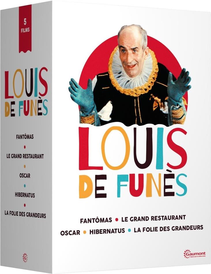 Louis de Funès Collection Gaumont, Coffret, 5 DVD