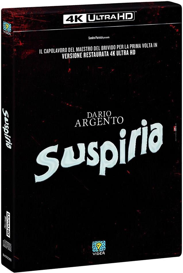 Suspiria (1977) Restored, 4K Ultra HD + Blu-ray + CD