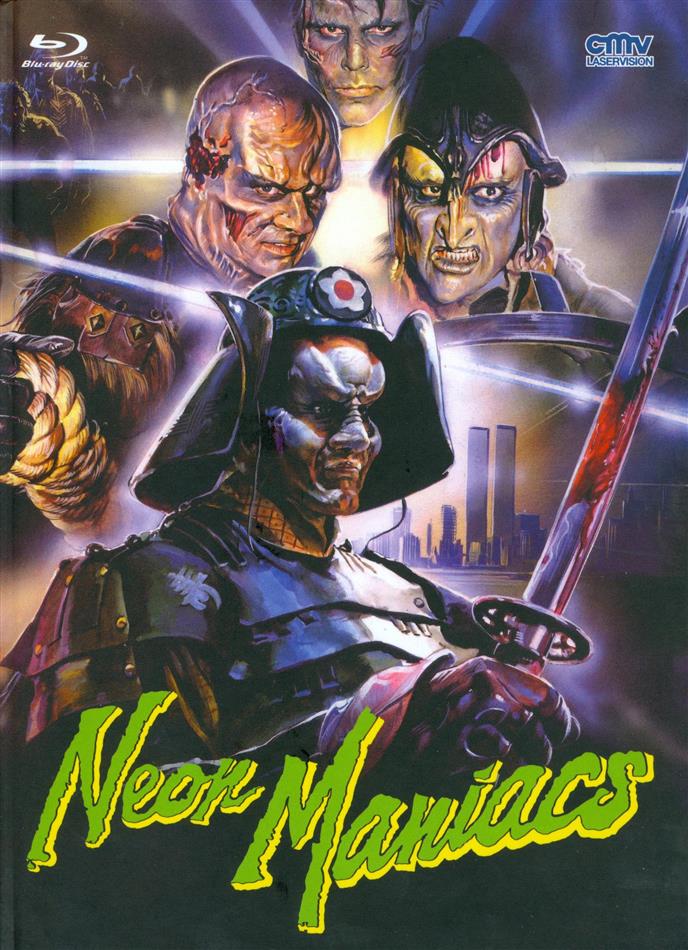 Neon Maniacs (1986) Cover B, Limited Edition, Mediabook, Uncut, Blu-ray + DVD