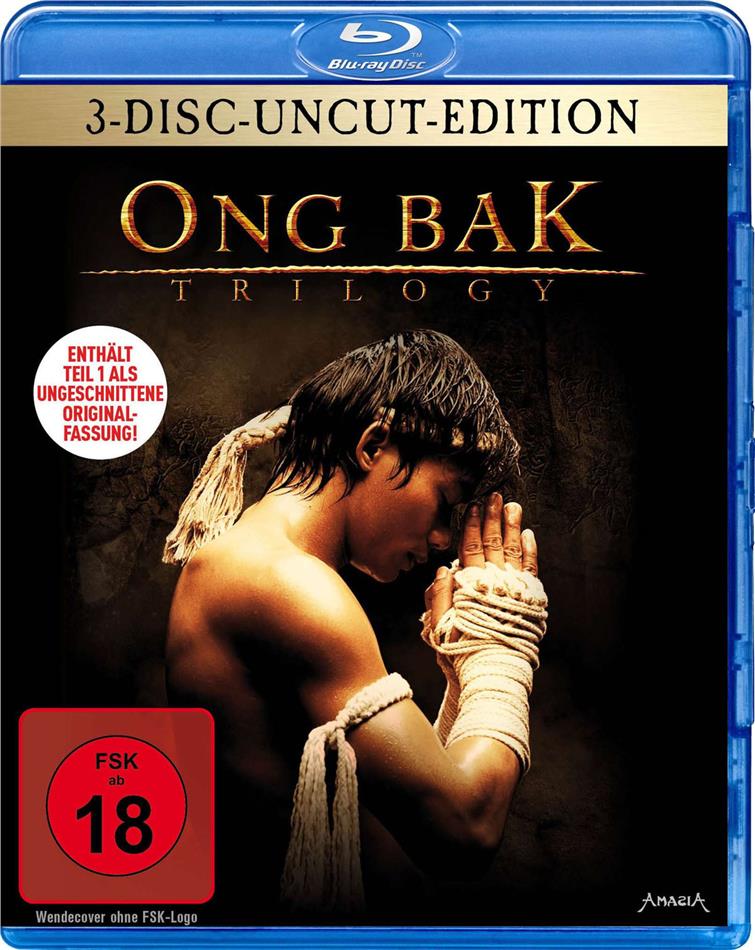 Ong Bak Trilogy Uncut, 3 Blu-rays