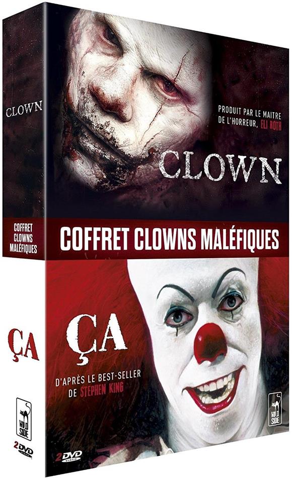 Coffret Clowns maléfiques - Clown / Ça 2 DVDs