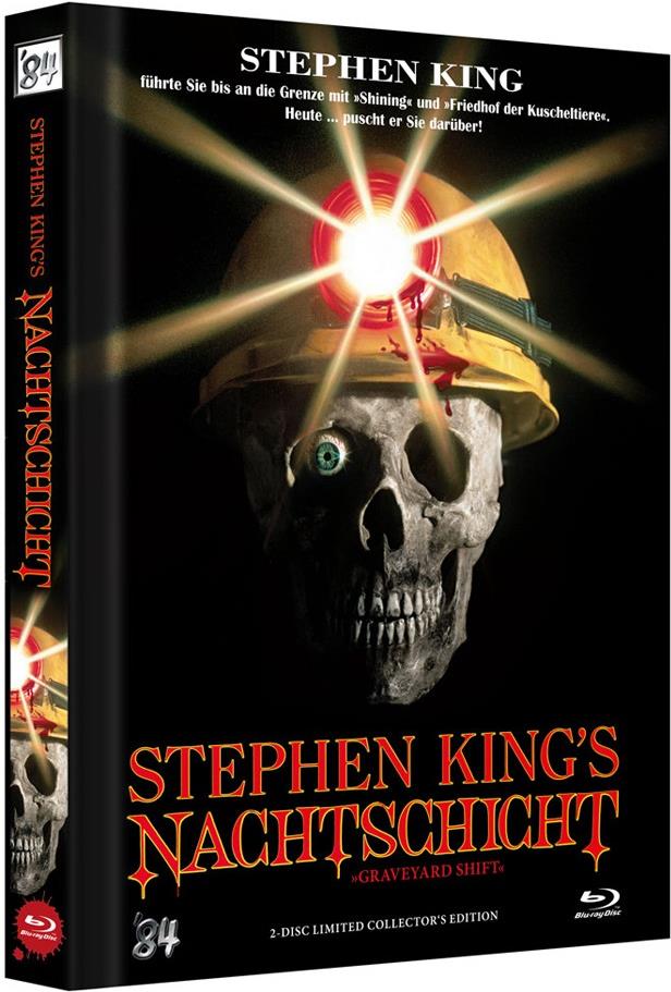 Stephen King's Nachtschicht (1990) Cover A, Collector's Edition, Limited Edition, Mediabook, Uncut, Blu-ray + DVD