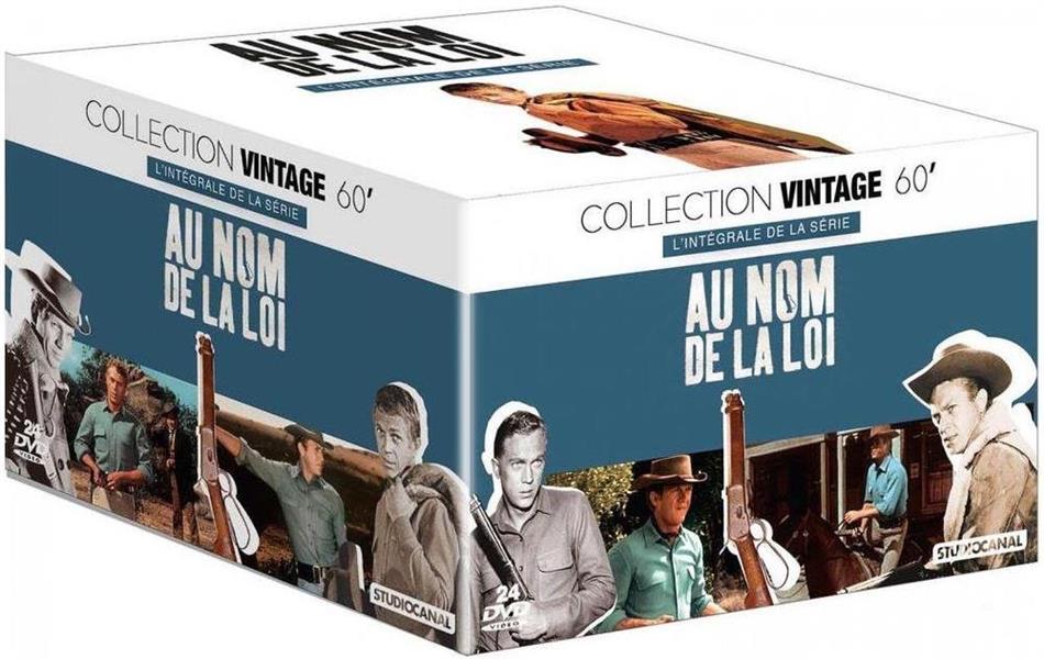Au nom de la loi - L'intégrale de la série (1958) Collection Vintage 60', n/b, 24 DVD