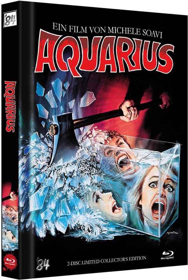 Aquarius (1987) Cover D, Collector's Edition, Limited Edition, Mediabook, Blu-ray + DVD