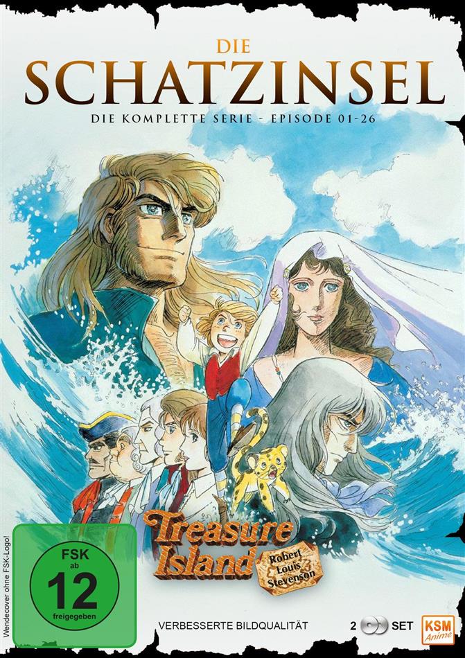 Die Schatzinsel - Die Komplette Serie - Episode 01-26 (1978) 2 DVDs