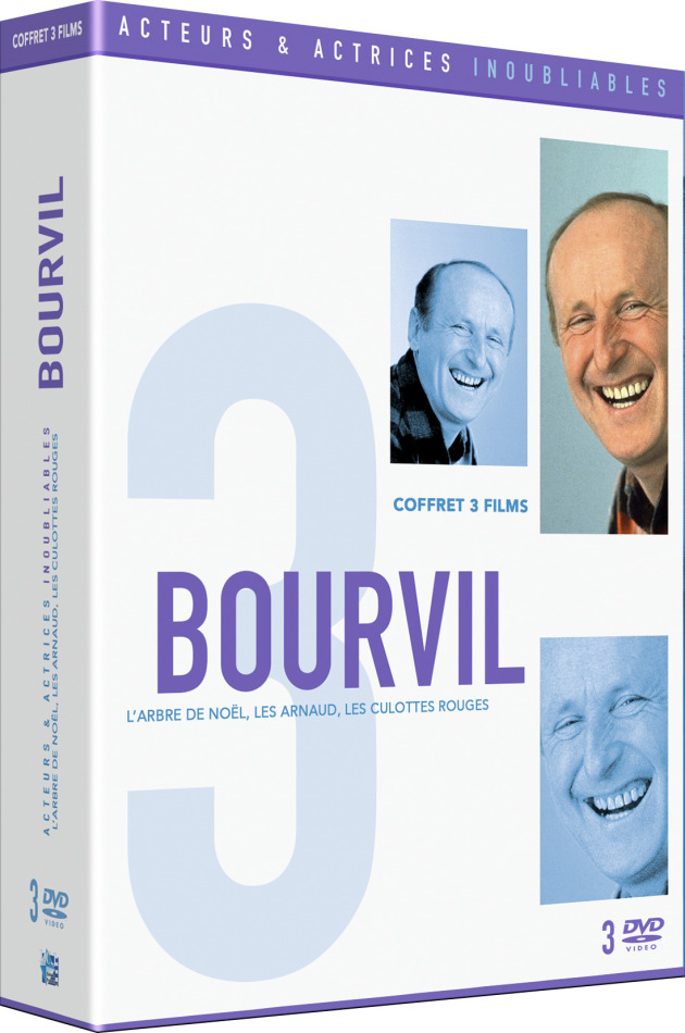 Bourvil - L'arbre de noël / Les Arnaud / Les culottes rouges 3 DVDs