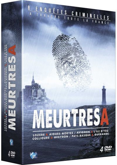 Meurtres à... - Lozère & Aigues-Mortes / Avignon & Ile d’Yeu / Collioure & Aveyron / Pays Basque & Guérande 4 DVDs