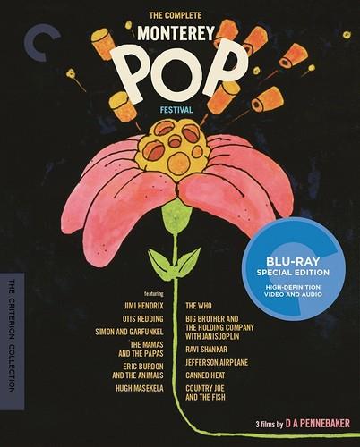 Various Artists - The Complete Monterey Pop Festival Criterion Collection, 3 Blu-rays