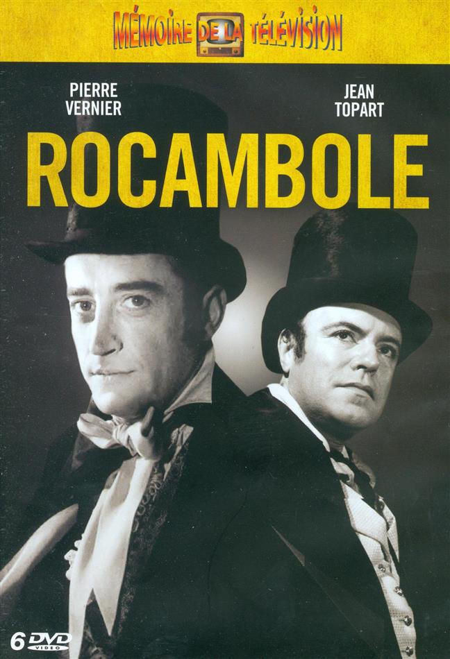 Rocambole - L'Intégrale Mémoire de la Télévision, n/b, 6 DVD