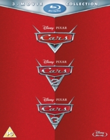 Cars 1-3 3 Blu-rays