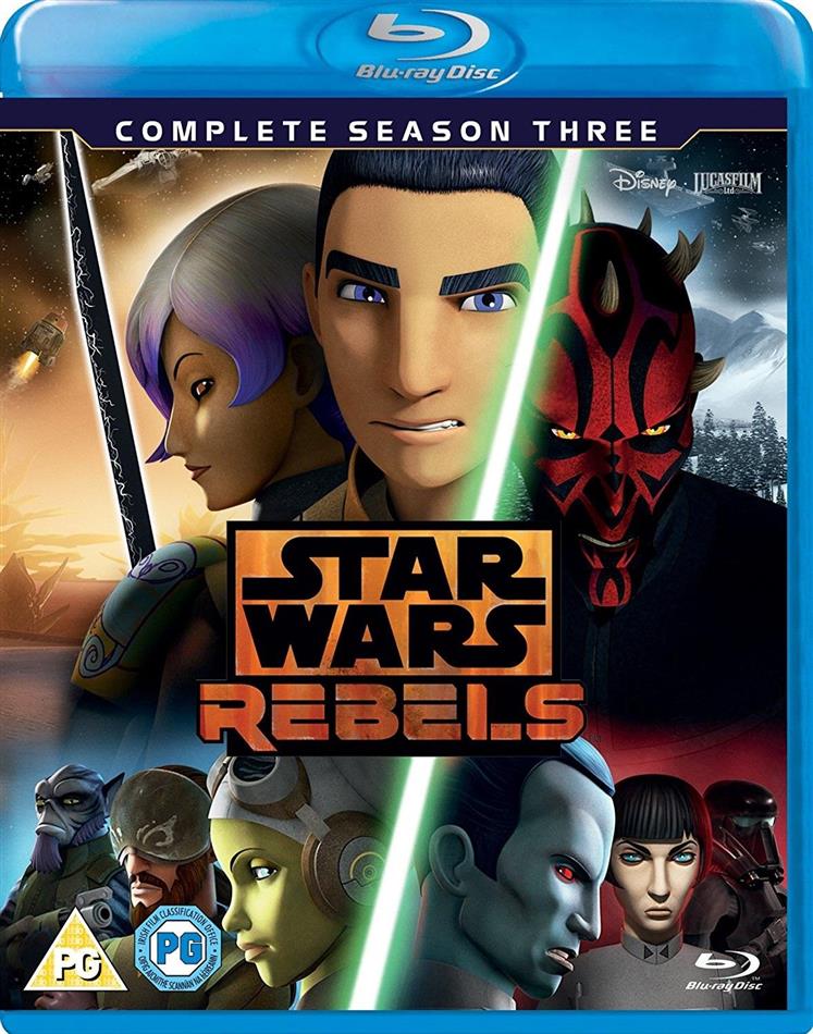 Star Wars Rebels - Season 3 3 Blu-rays