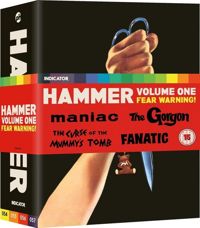 Hammer - Volume 1 - Fear Warning 4 Blu-rays