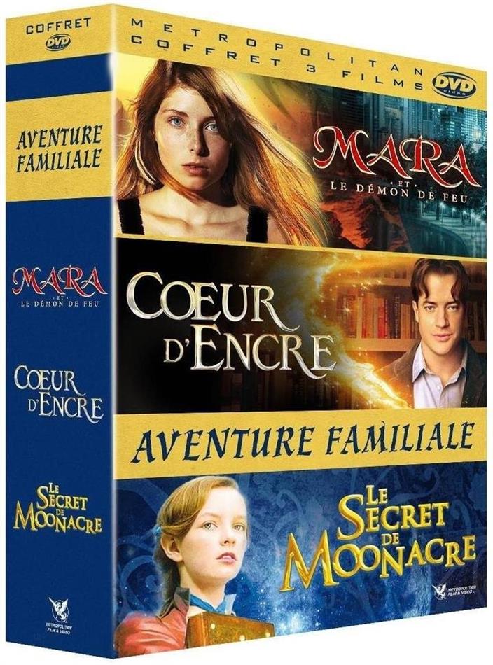 Aventure familiale - Mara et le Démon de feu / Coeur d'encre / Le secret de Moonacre 3 DVDs