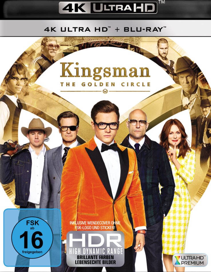 Kingsman 2 - The Golden Circle (2017) 4K Ultra HD + Blu-ray