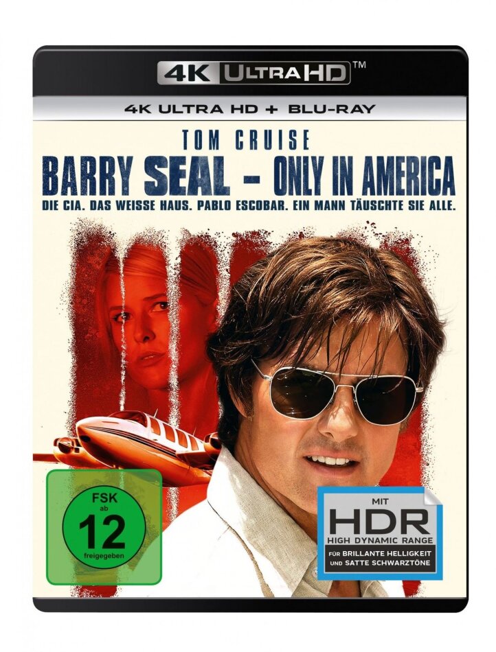 Barry Seal - Only in America (2017) 4K Ultra HD + Blu-ray