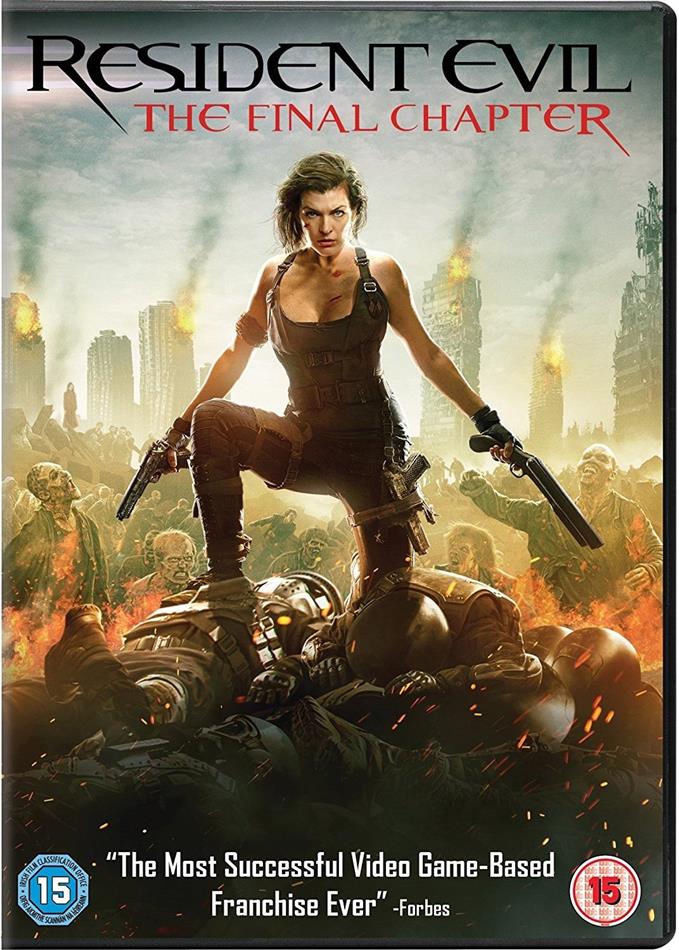 Resident Evil 6 - The Final Chapter (2016) 2 DVDs