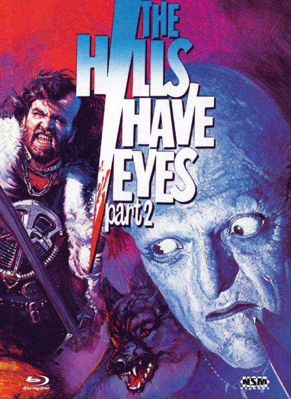 The Hills Have Eyes part 2 (1984) Cover B, Collector's Edition, Limited Edition, Mediabook, Uncut, Blu-ray + DVD