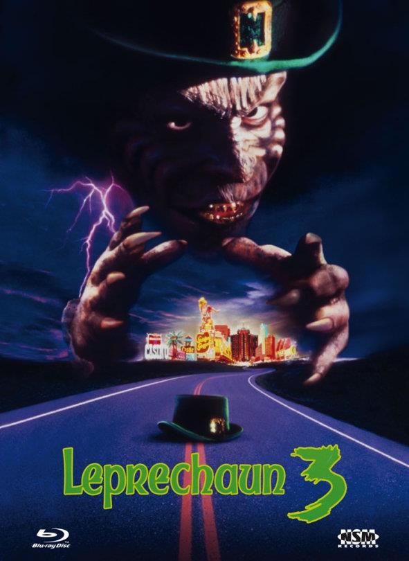 Leprechaun 3 (1995) Cover B, Collector's Edition, Limited Edition, Mediabook, Blu-ray + DVD