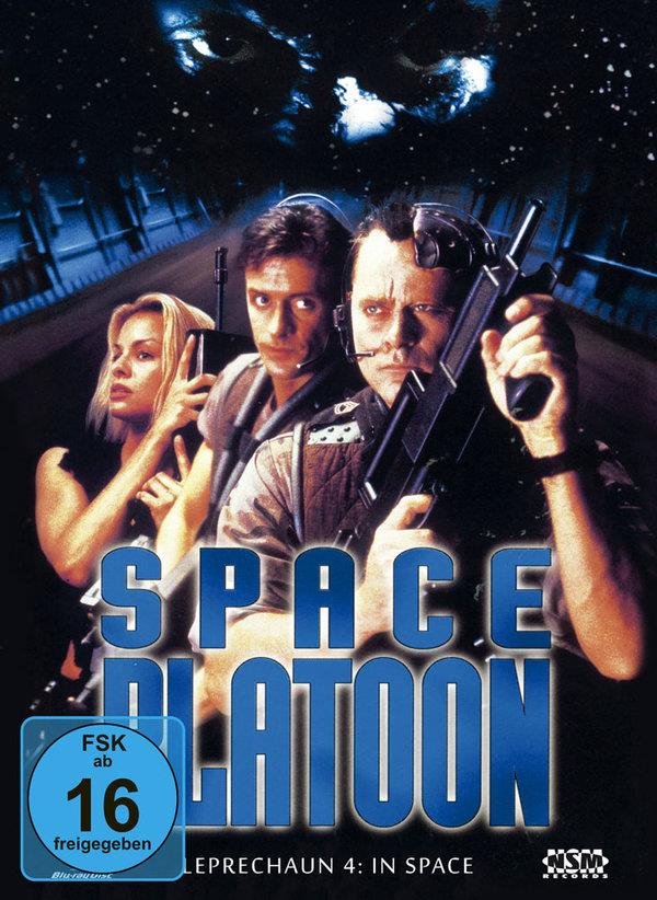 Space Platoon - Leprechaun 4: In Space (1996) Cover B, Collector's Edition, Limited Edition, Mediabook, Blu-ray + DVD