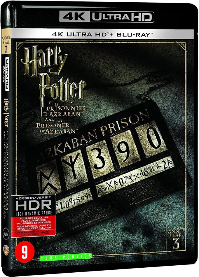 Harry Potter et le prisonnier d'Azkaban (2004) 4K Ultra HD + Blu-ray