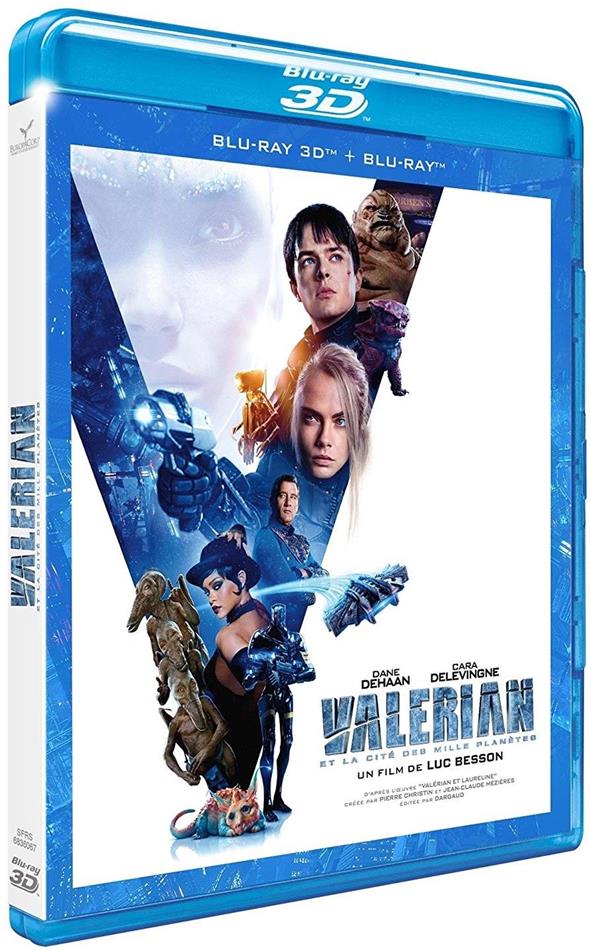 Valérian et la Cité des mille planètes (2017) Blu-ray 3D + Blu-ray