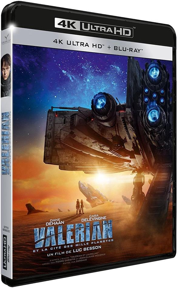 Valérian et la Cité des mille planètes (2017) 4K Ultra HD + 2 Blu-ray