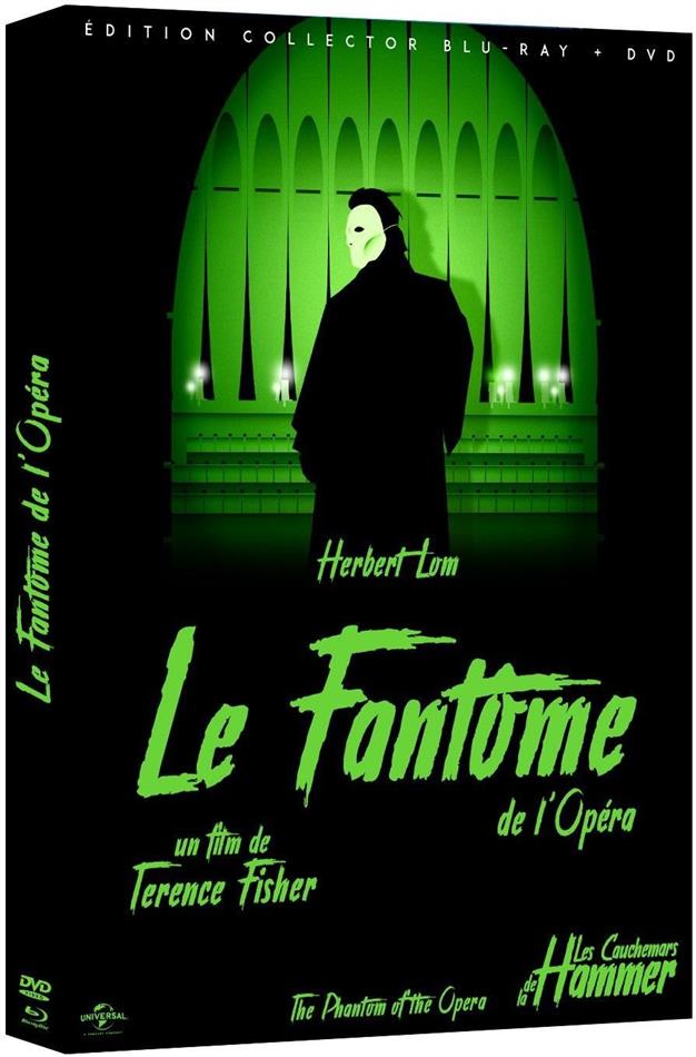 Le fantôme de l'Opéra (1962) Collection Les Cauchemars de la Hammer, Edition Collector, Blu-ray + DVD