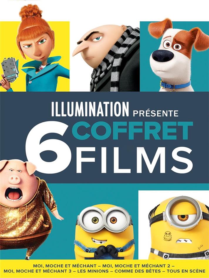 Illumination présente... - Coffret 6 films 6 DVDs